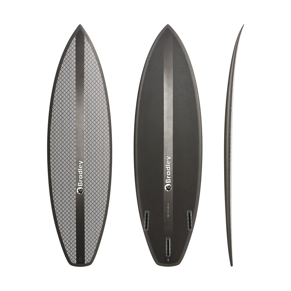 Bradley Olympia LC6 Black | Bradley Sufboards